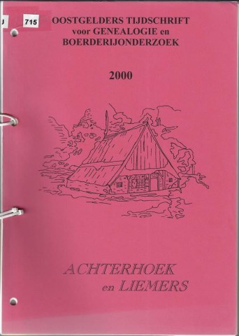 005-C-715 Oostgelders Tijdschrift voor Genealogie en Boerderijonderzoek 2000